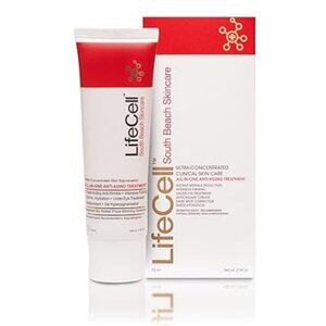 LifeCell South Beach Skincare Anti-Aging Treatment Cream All Skin Types DMAE